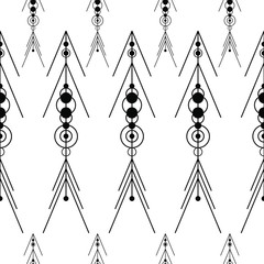 Seamless pattern with vertical arrows