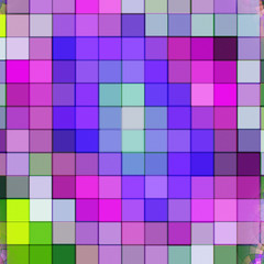 3D Abstract fractal background