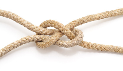 Marine knot from the old rope.