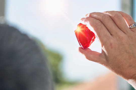 Crystal Healing Therapy with Red Andara Crystal