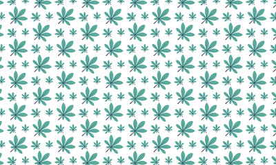 Fototapeta premium Leaves Pattern Background