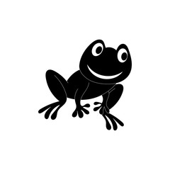 frog symbols logo and template