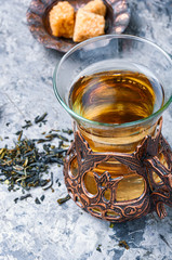 Traditional arabic tea