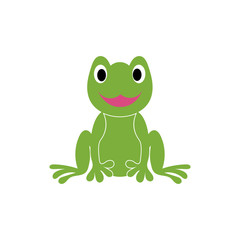 frog symbols logo and template
