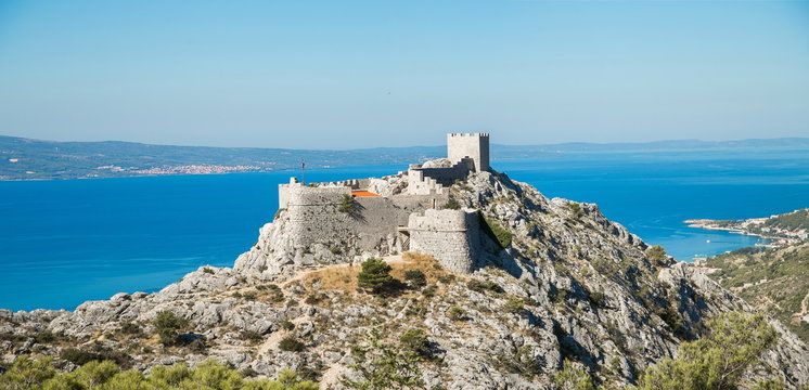 Starigrad fortress in Omis Croatia