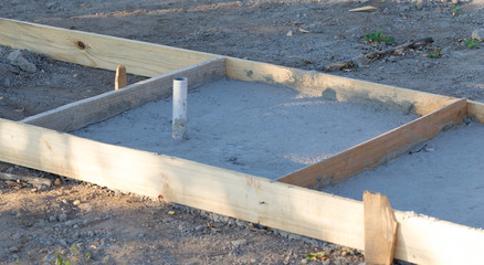 Building a new house for tourism - Resevoir for the toilet - Madagascar