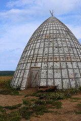 Urasa - summer house of the Yakuts, Republic of Sakha, Russian Federation © Popova Olga