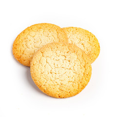 Flour confectionery, sweets. Isolated on a white background.