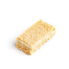 Flour confectionery, sweets. Isolated on a white background.