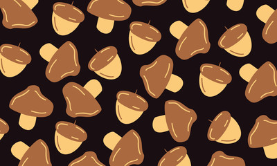 acorns Pattern Background
