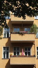 Berlin: Altbauten in Prenzlauer Berg und Pankow, Balkone