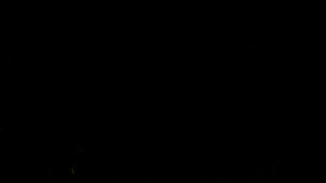 Real Lightning on the Sky / The night sky filled with glittering flash of lightning