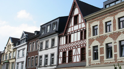 Fototapeta na wymiar Altstadt von Eupen, Belgien
