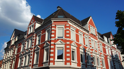 Bielefeld, NRW, Deutschland: Saniertes Altbauviertel	