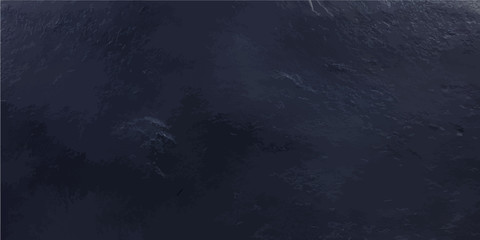 An abstract vector black panoramic slate background, a dark texture with copy space