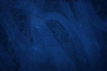 Blue Grunge Concrete Wall Texture Background.