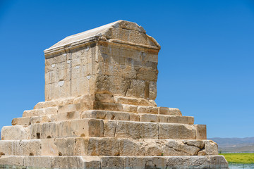 Tomb of Cyrus the Great in Pasargadae, near Persepolis, Fars, Iran