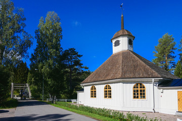 Logdo Bruk, Sweden Classic northern Sweden style houses in this iron foundry village from the 1650s