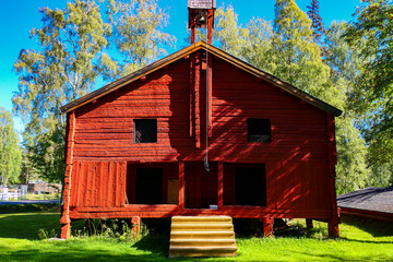 Logdo Bruk, Sweden Classic northern Sweden style houses in this iron foundry village from the 1650s