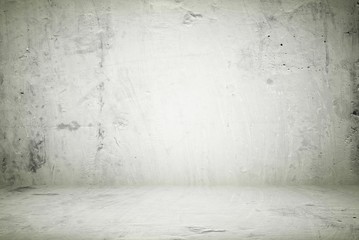 Abstract White Grunge Raw Concrete Room Texture Background, Suitable for Product and Fashion Presentation Backdrop.