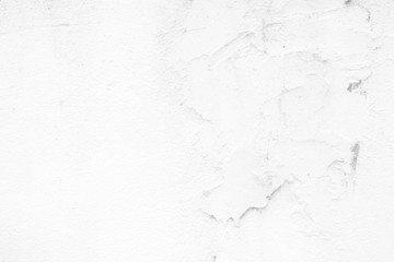 Fototapeta premium White Cracked Concrete Wall Texture Background.