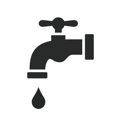 tap water icon vector design illustration