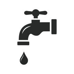 tap water icon vector design illustration