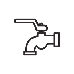 tap water icon vector design illustration