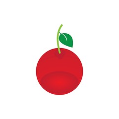 Cherry logo vector