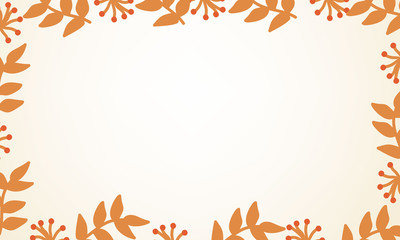 Colorful Leaves Flower Background