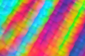 Holographic iridescent gradient color background texture.