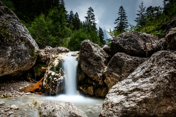 Wasserfall im Tschamintal
