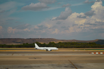 Plane on the airport