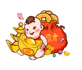 fortune, purse, fortune, fortune, fortune, luck, Chinese New Year, Spring Festival, happy events, New Year's Eve, New Year's Eve, carp, auspicious, auspicious, lucky, good luck,