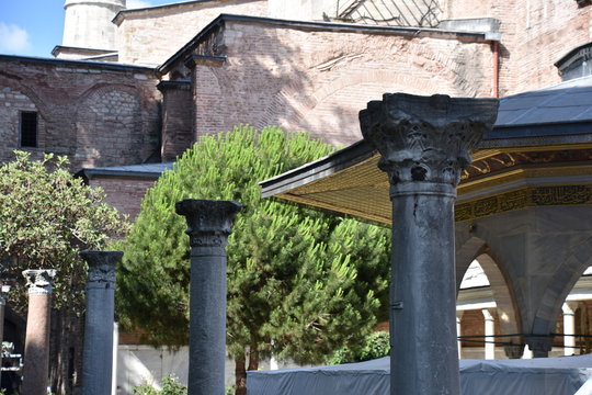 Short Colonnade at Aya Sofia (Hagia Sophia), Istanbul