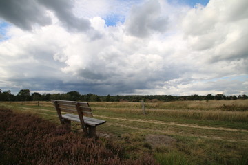Die Ruhe vor dem Sturm, Unwetter in der Heide