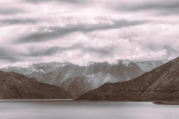 lake in the mountains 