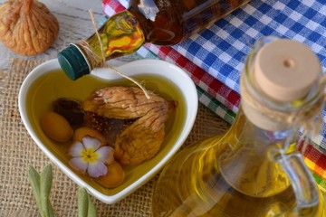 Organic and natural olive oil for the most healthy diet