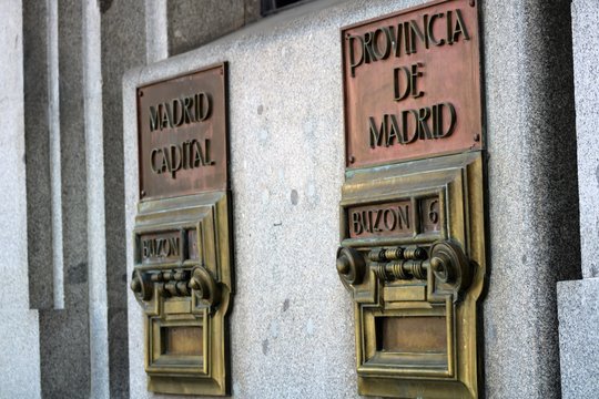 Buzones de correos en Madrid