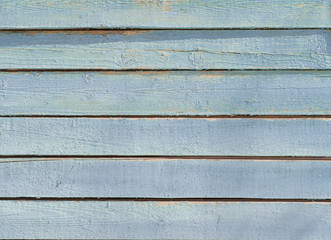 Obraz premium wooden background, old wooden wall painted blue with slits