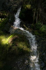 Waterfalls and Slopes. Myra Falls ,in the Muggendorf in Lower Austria