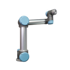 Robot arm isolated on white 