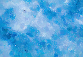 abstract blue background cold winter theme