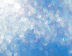 cold blue background winter theme