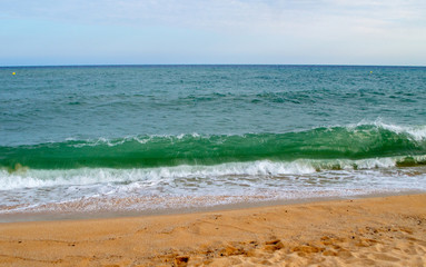 beach and sea