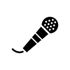 microphone icon trendy