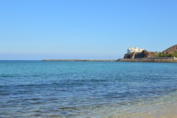 small island in the sea