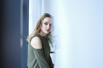 Portrait of a beautiful girl