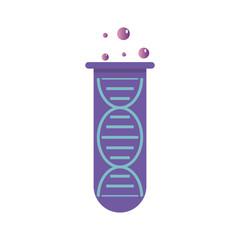DNA, genetic sign, elements and icons collection