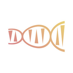 DNA, genetic sign, elements and icons collection